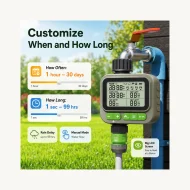 GardPilot IP65 single-valve watering timer with RF remote - product detail 3