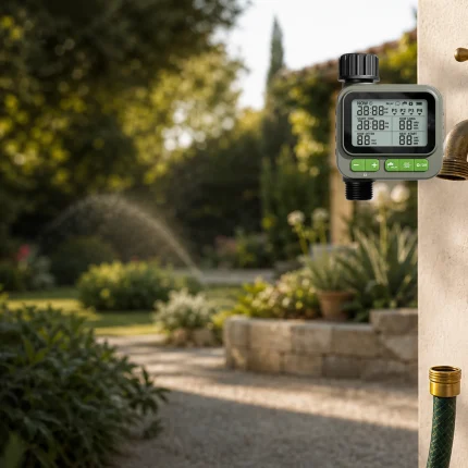 GardPilot IP65 outdoor watering scene