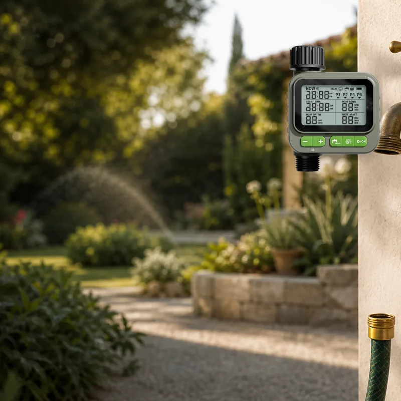 GardPilot IP65 outdoor watering scene