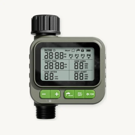 GardPilot IP65 single-valve programmable watering timer