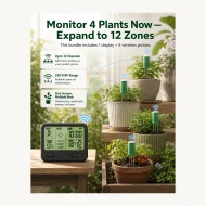 GardPilot soil detection kit with one display and four wireless soil sensors - product detail 5