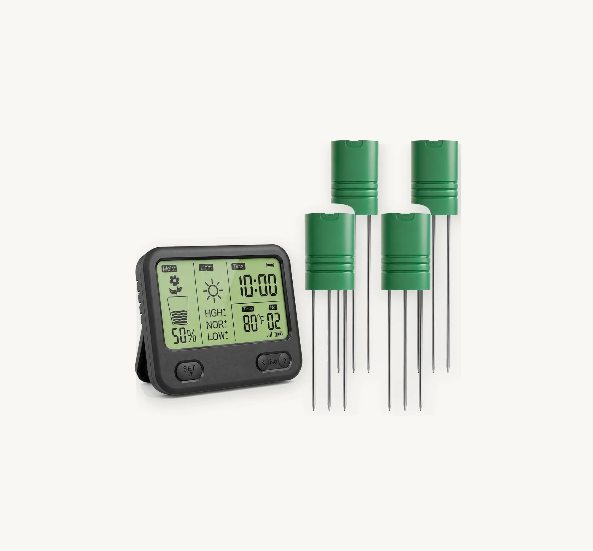 GardPilot 1 display and 4 soil sensors kit